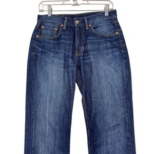 Levis 514 Jeans‎ Mens 28x30 Blue Medium Wash Straight Denim Rodeo Cowboy Outdoor